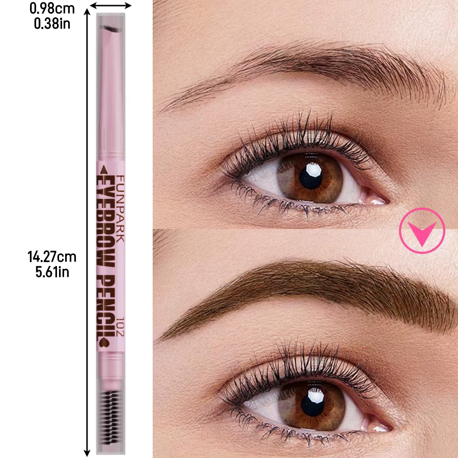 Crayon à sourcils 2 en 1