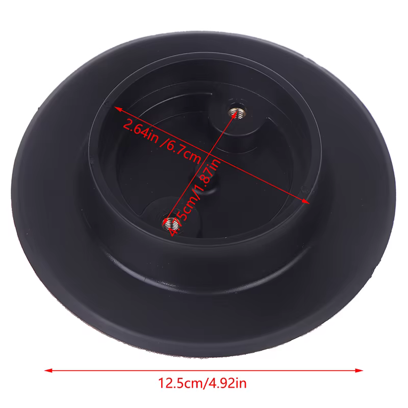 Base de fixation adhésive pour porte-canne à pêche pour kayak gonflable, canoë et rail coulissant de bateau, accessoires de pêche pour kayak
