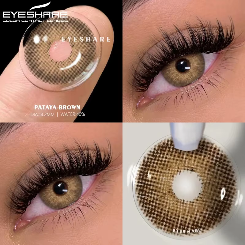 AMARA lentille de couleur naturelle yeux série OMG 2 pièces