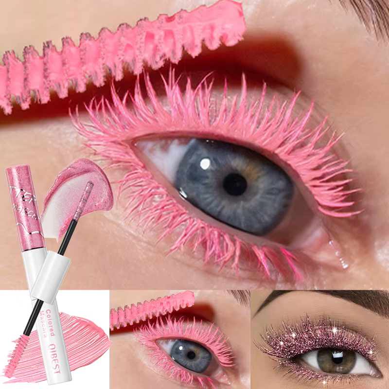 Mascara 2 en 1 rose mat