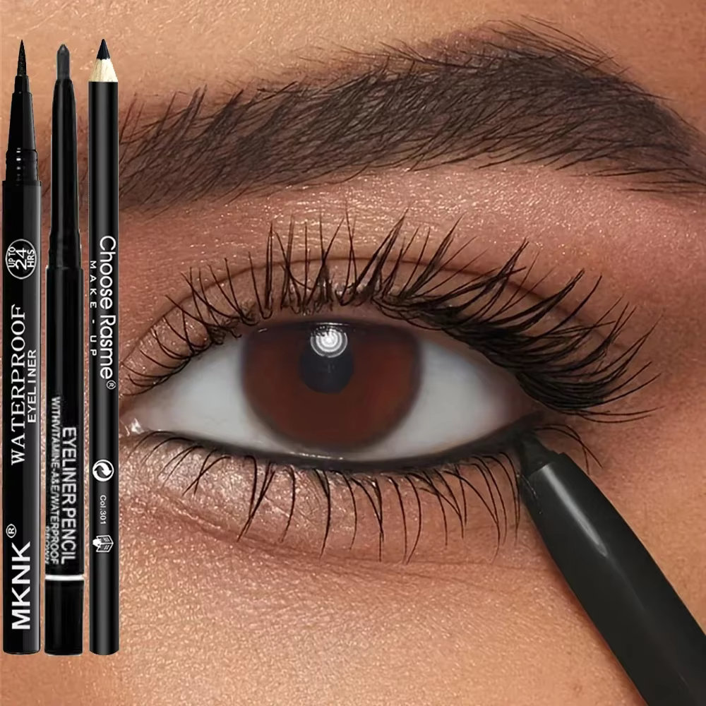 Crayon Eyeliner noir imperméable et résistant à la sueur