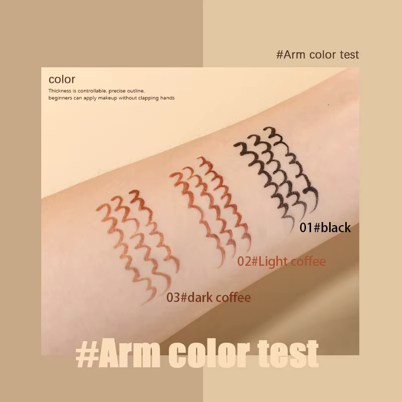 Stylo Eyeliner Waterproof à vaccage Rapide en Continu