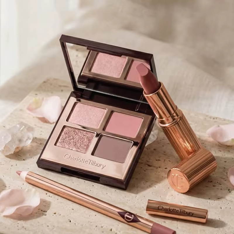 Maquillage de base naturel CT : Palette multi-usages de fards à paupières haute brillance