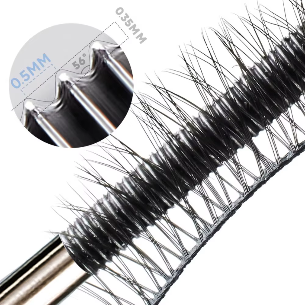 Mascara en tube d'acier-brosse spirale spéciale