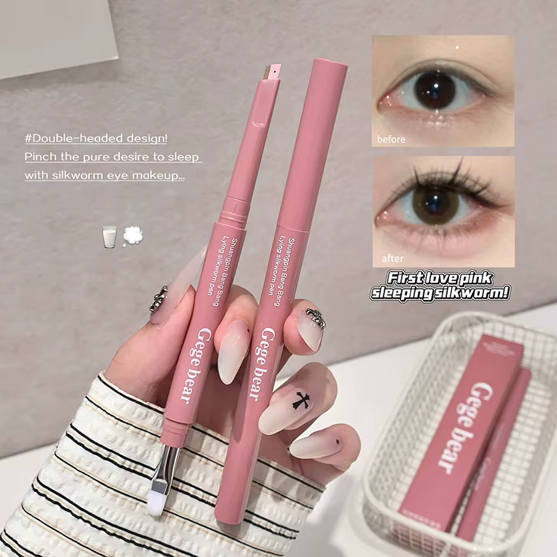 Crayon ombre mat double ton sous les yeux