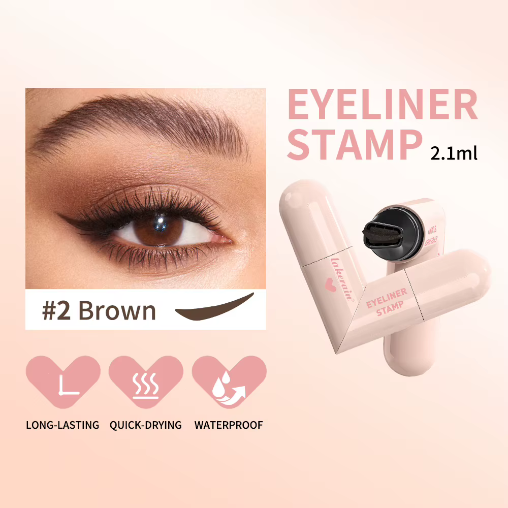 Crayon Eyeliner, tampon Eyeliner intégré