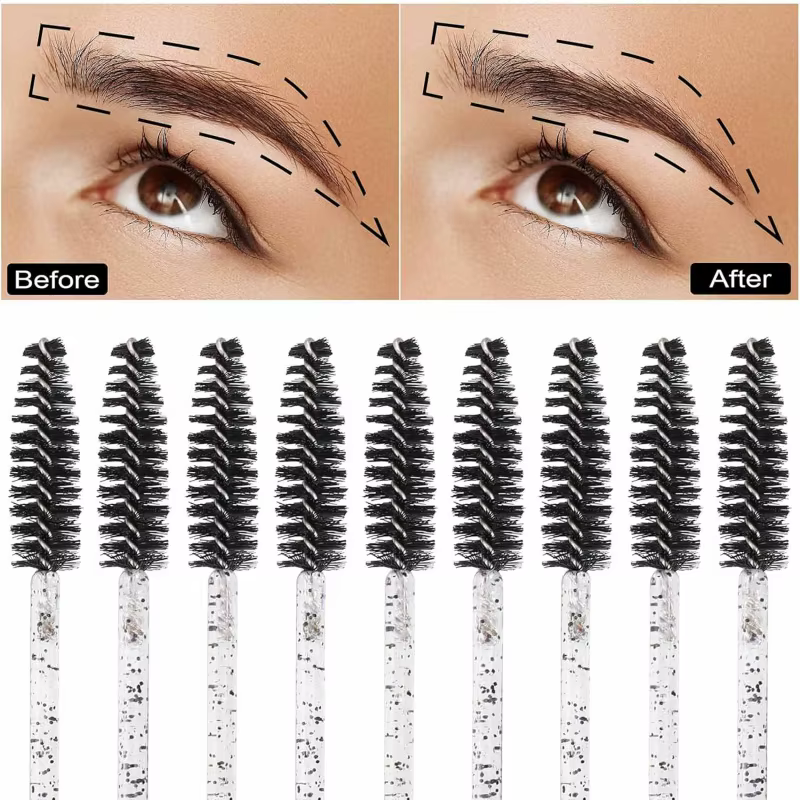 25/50/100 pièces de brosses à cils
