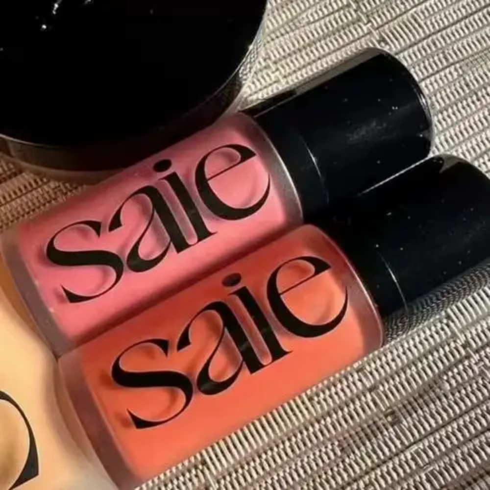 Saie Glowy Super Gel Starglow/Blush Liquide Hydratant Base de Maquillage Illuminateur