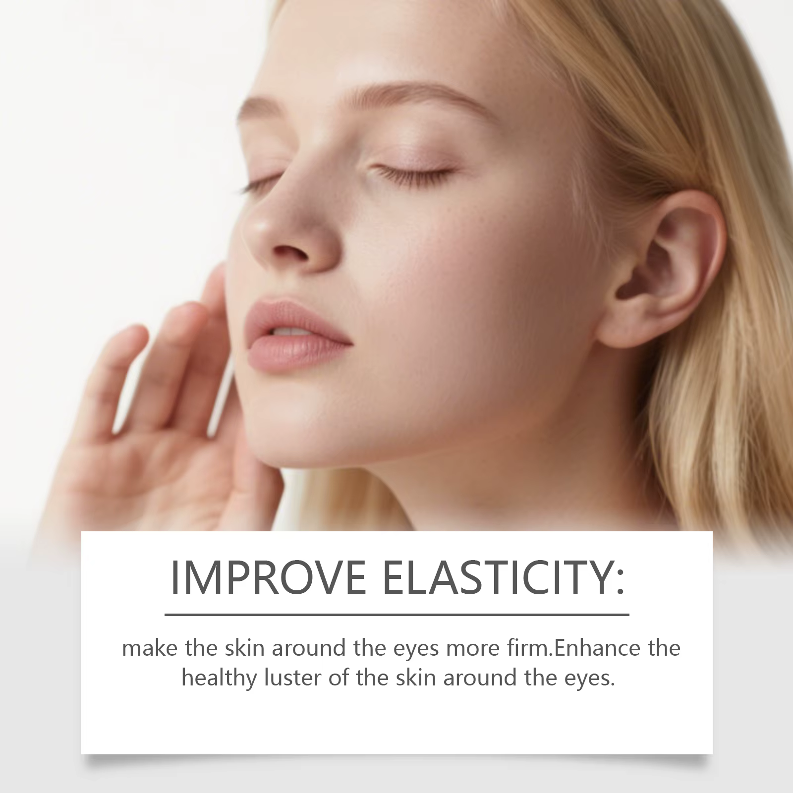 Crème raffermissante pour les yeux à la vitamine E