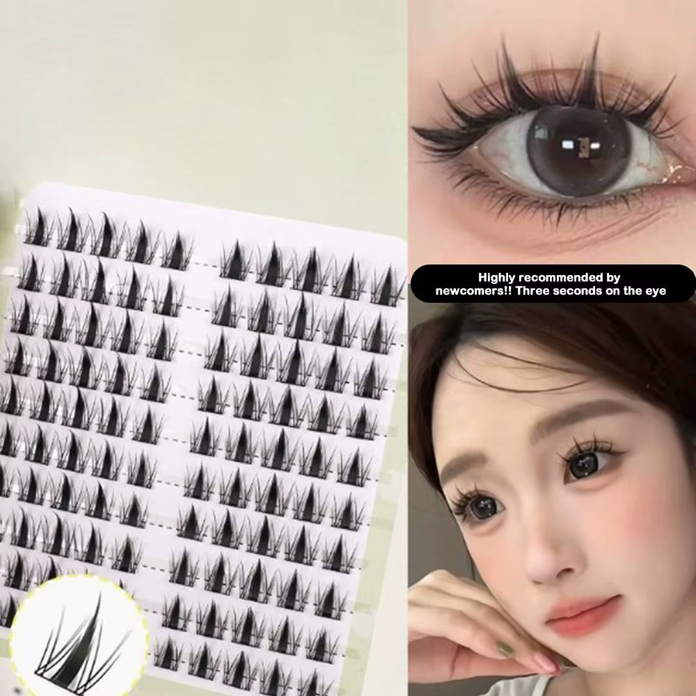 Faux cils naturels noirs