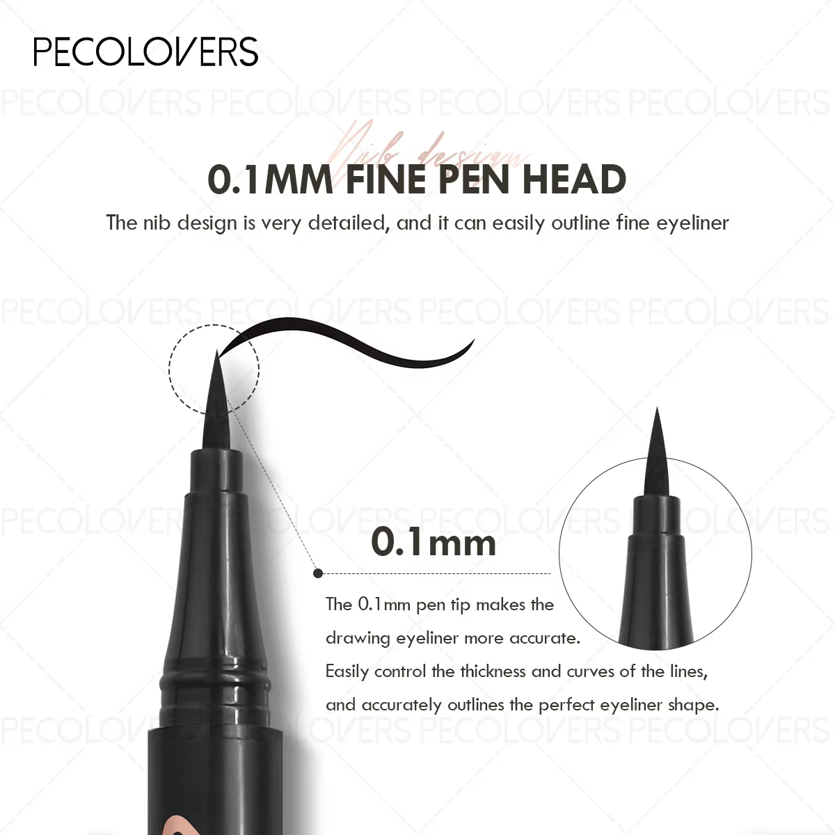 Eyeliner liquide Ultra-fin et imperméable