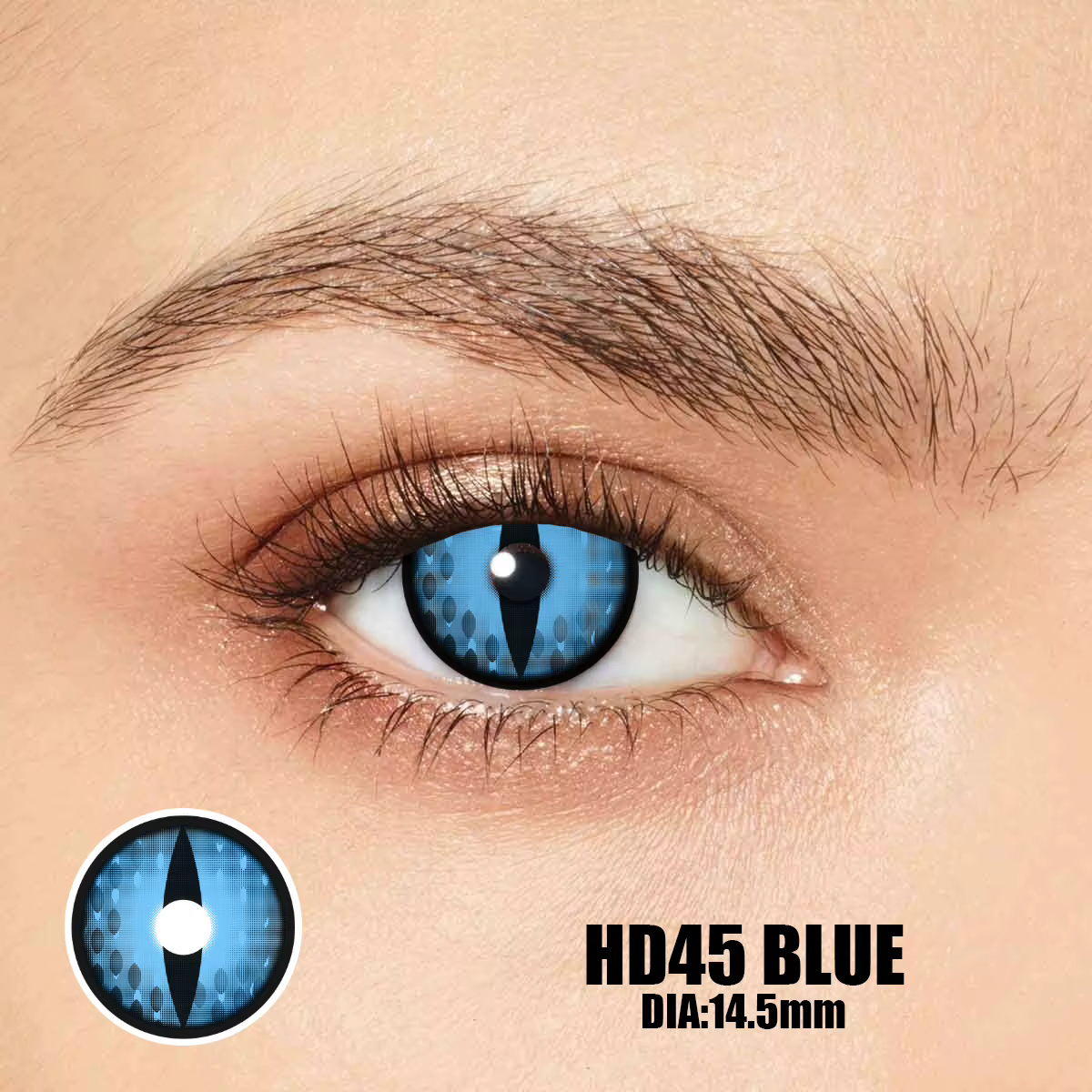 KSSEYE HD45 Cosplay yeux lentilles