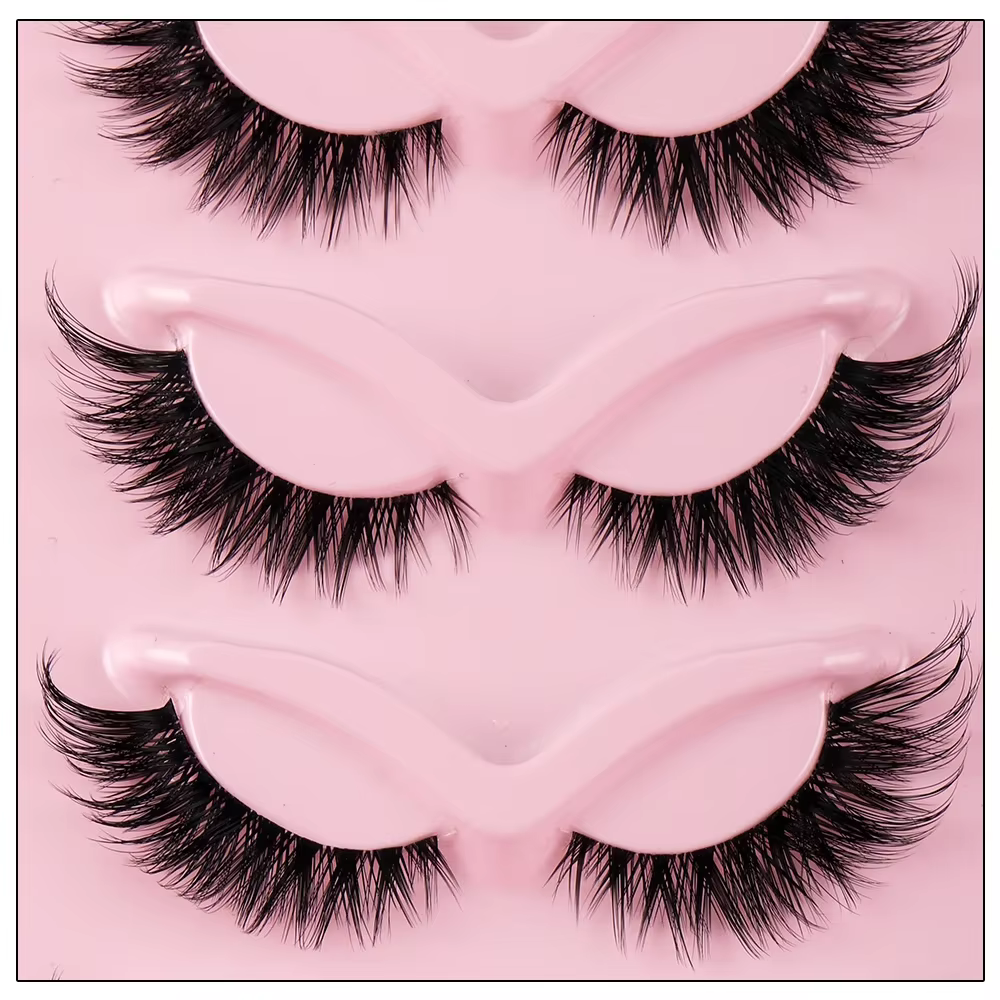 Faux-Cils en Faux Vison Naturel