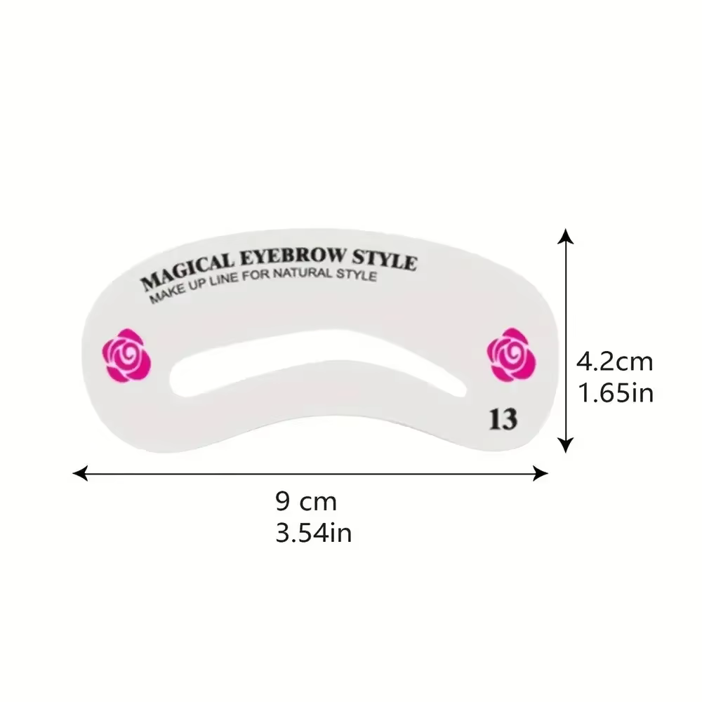 24 Styles de modèles de sourcils