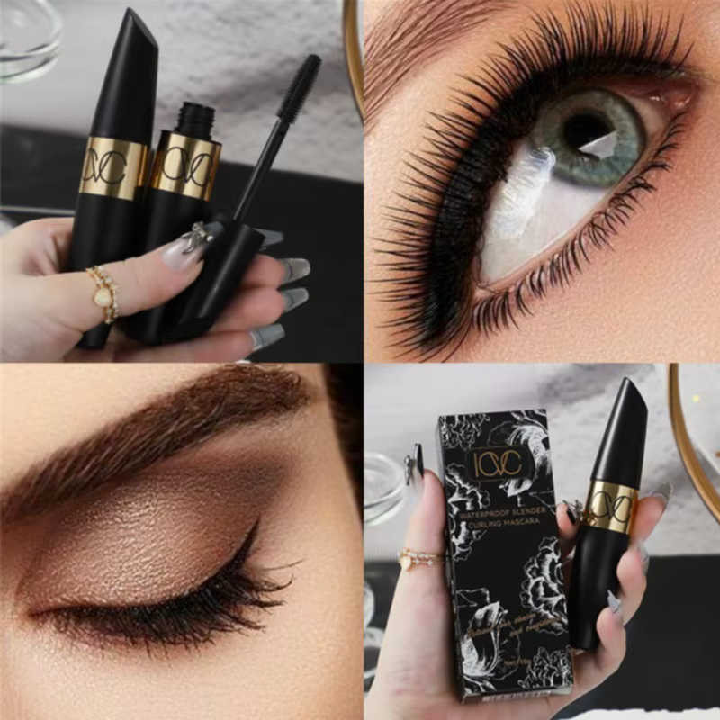 Mascara en fibres épais bouclés