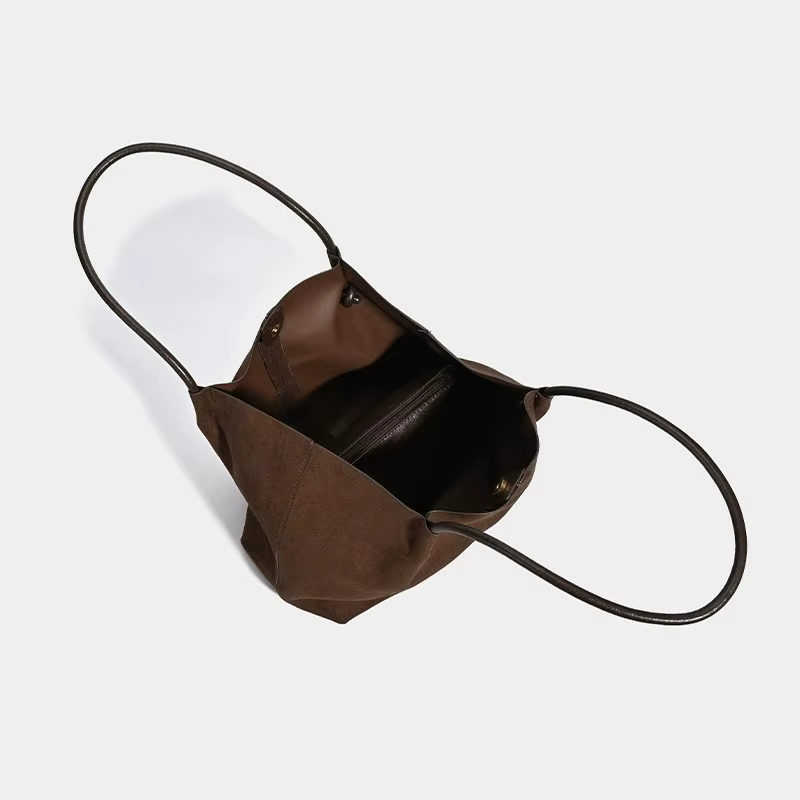 Sacs à main et pochettes pour femmes en faux daim, design de marque de luxe, grande capacité, nouveaux sacs composites pour femmes, sacs d'hiver