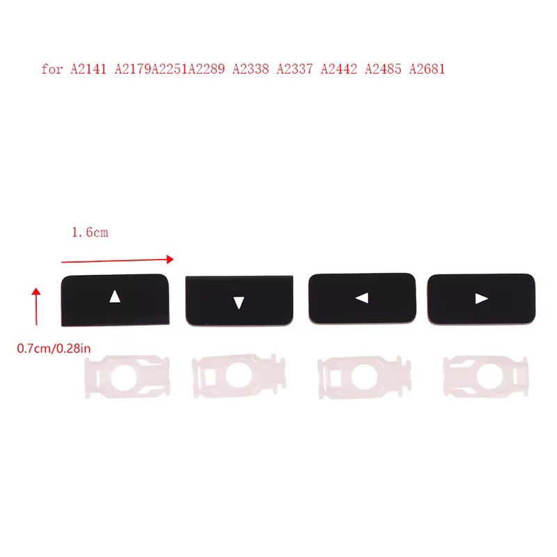Capuchons de touches de clavier pour Macbook Retina, charnière de flèche, A2141, A2442, A2485, A2251, A2289, A2179, A2337, A2338, A2681, HTML