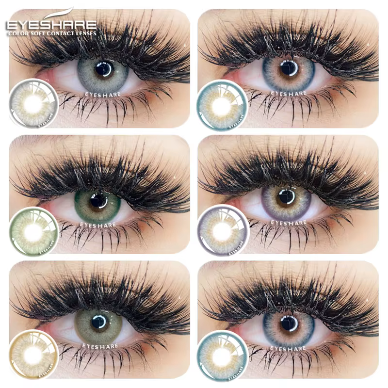 EYESHARE lentilles de couleur naturelle pour les yeux