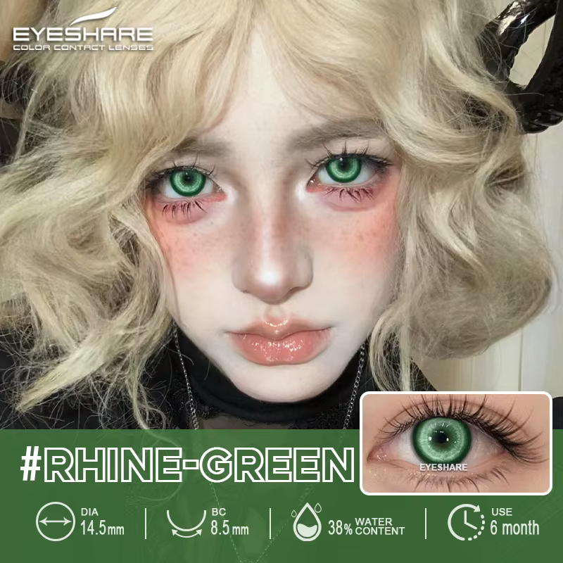 EYESHARE 1 paire de lentilles de cosplay anime pour les yeux