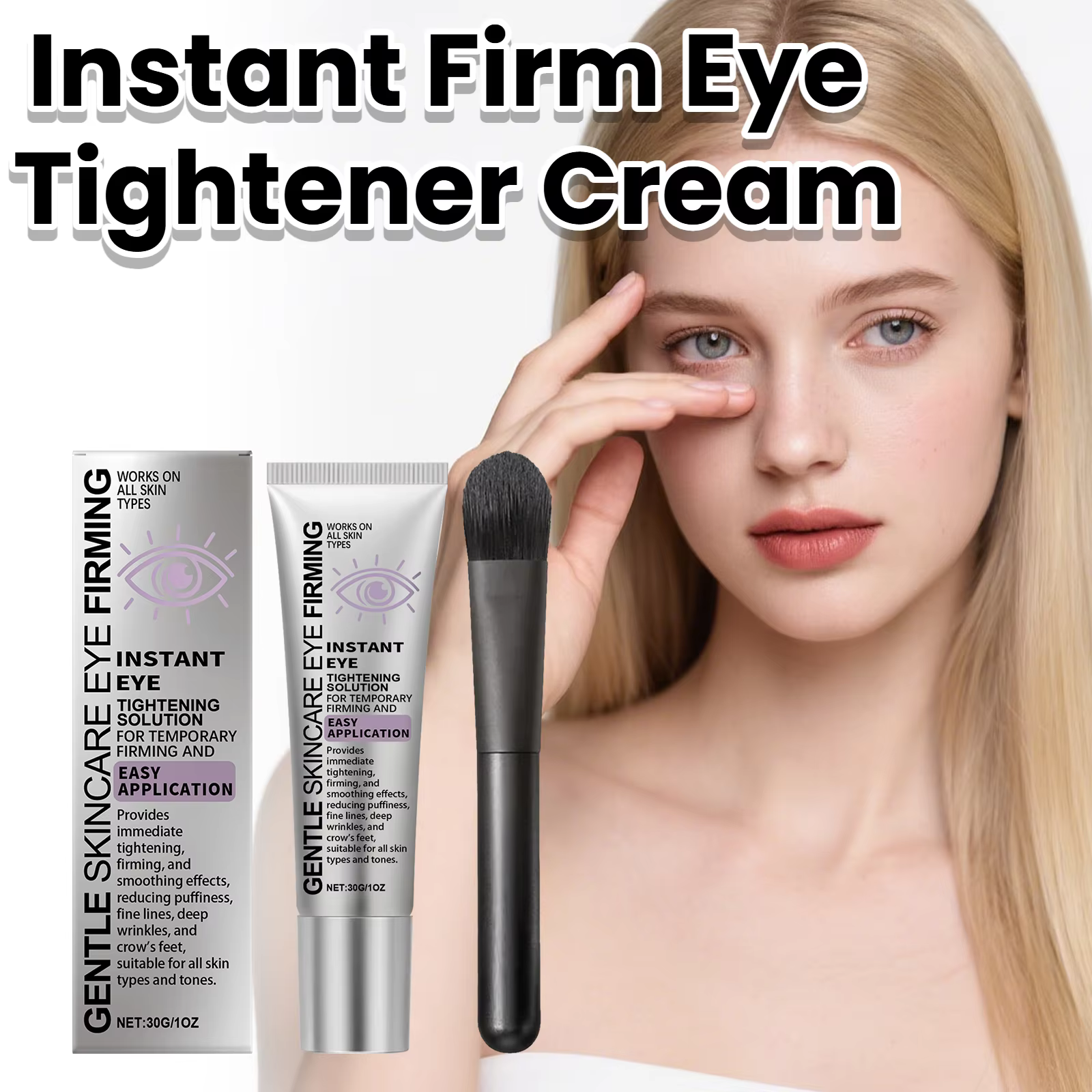 Crème de soin instantanée pour les yeux