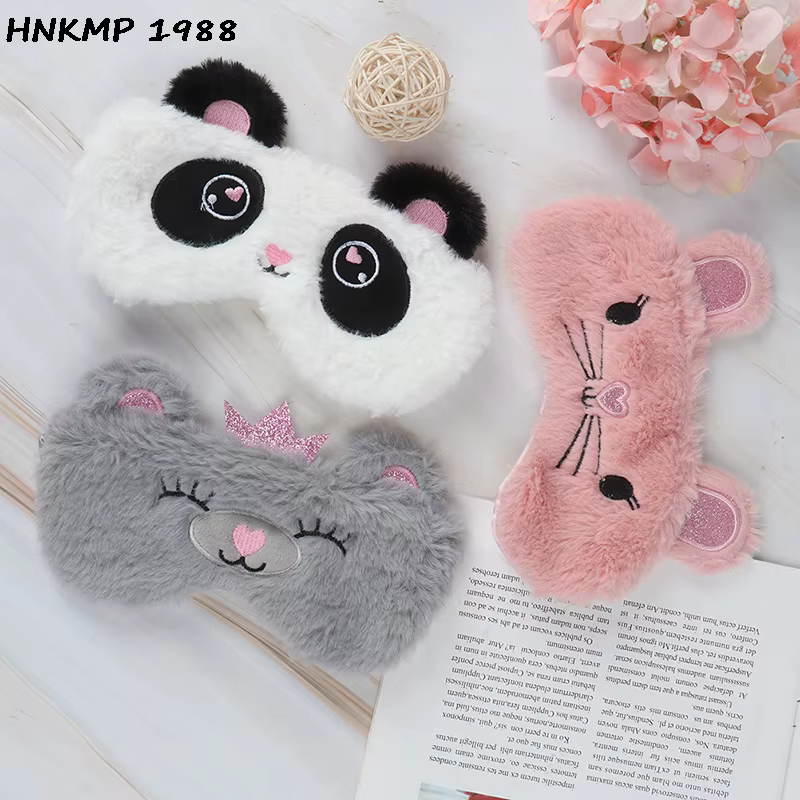 Masque pour les yeux Panda pour femmes