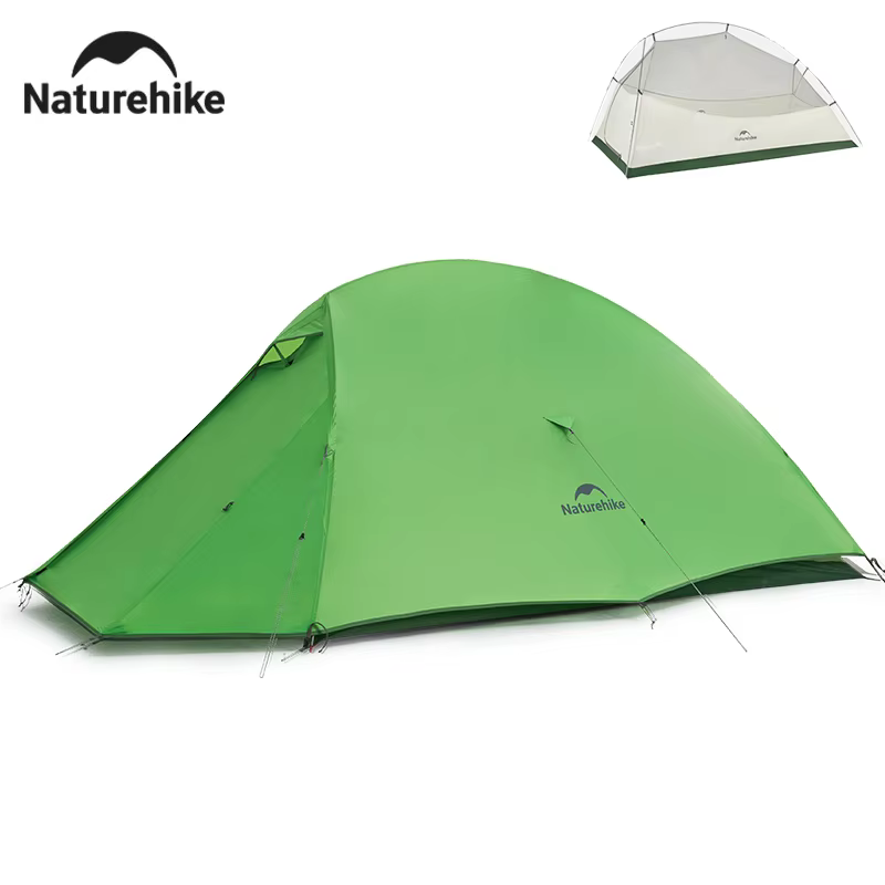 Naturehike – tente ultralégère à Base de nuage, imperméable, grand Foyer, abri, voyage, Portable pour 1 à 2 personnes, nouvelle collection 2024
