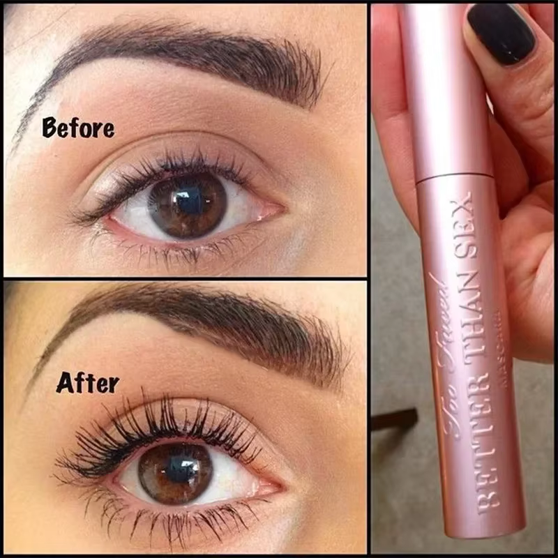 Mascara Nourish Waterproof Sweatproof Better than Sex 8ml - Maquillage pour des yeux volumineux