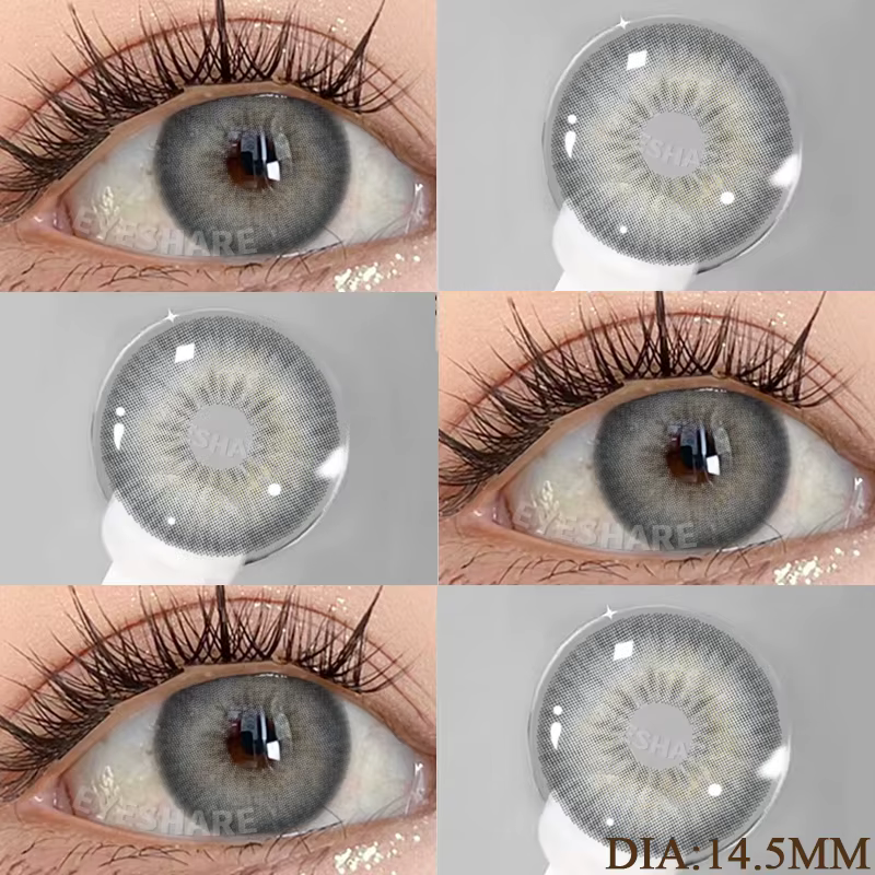 AMARA 1 paire de lentilles de Contact colorées marron