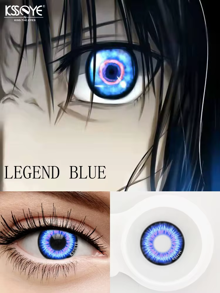 Lentilles de Contact Colorées Legend Blue
