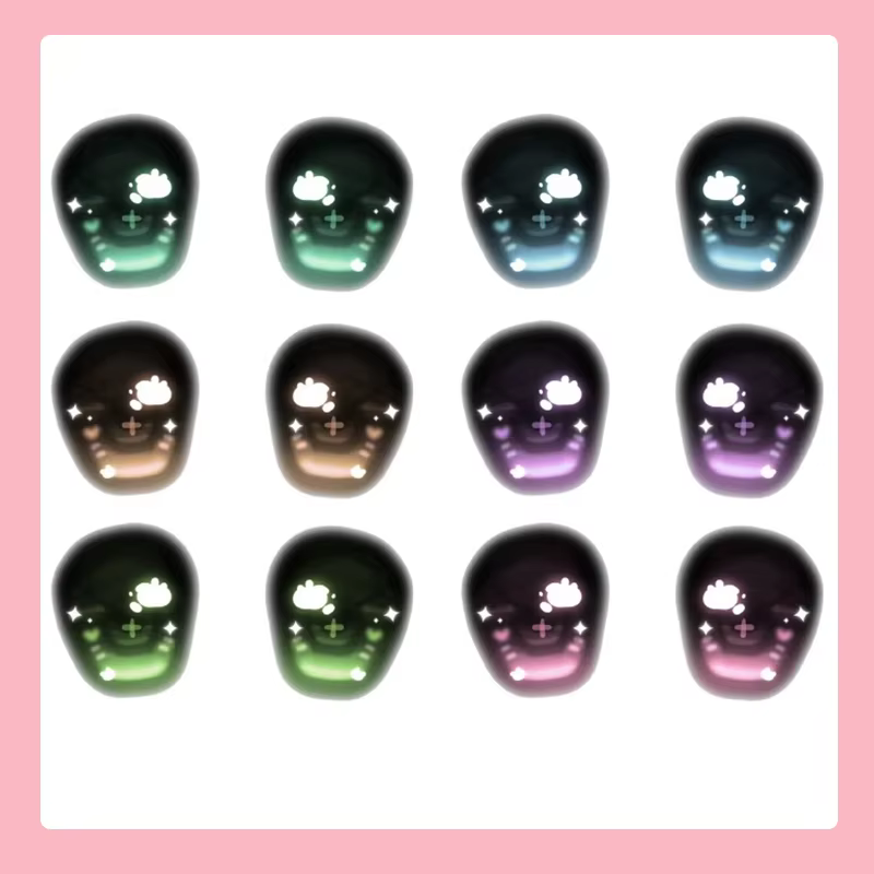 5 cm-8 cmFursuit tête yeux globe oculaire Furryfandom Kigurumi Kemono Cosplay Costume oeil élève accessoires Animal poussière Net yeux tranches