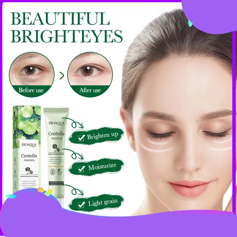 Crème pour les yeux, élimine les cernes, Anti-rides, estompe les ridules, élimine les poches pour les yeux, granulés de graisse, hydratante, éclaircissante, beauté et santé