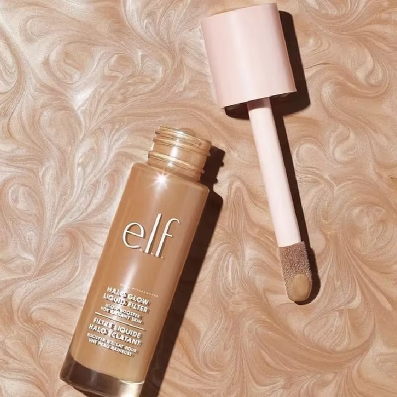 Fond de teint liquide Elf à couvrance totale, couvre naturellement les imperfections, imperméable, contrôle le sébum, hydratant, longue tenue, produit de maquillage de base