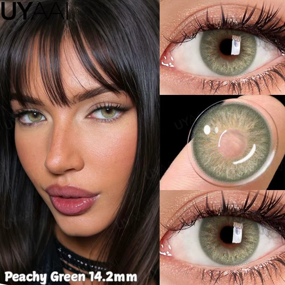 Lentilles de contact UYAAI : Pupilles colorées naturelles pour les yeux