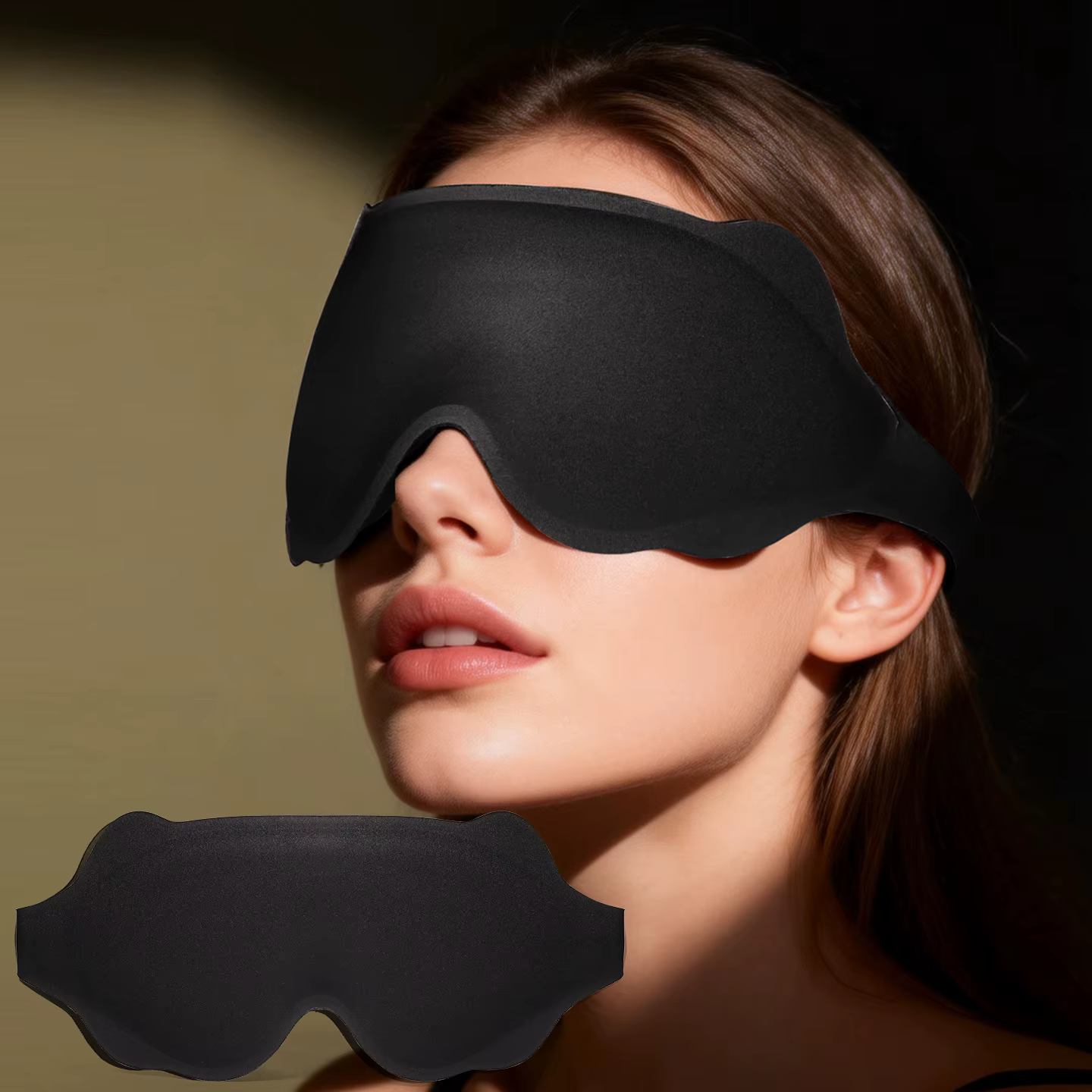Masque oculaire 3D pour hommes et femmes