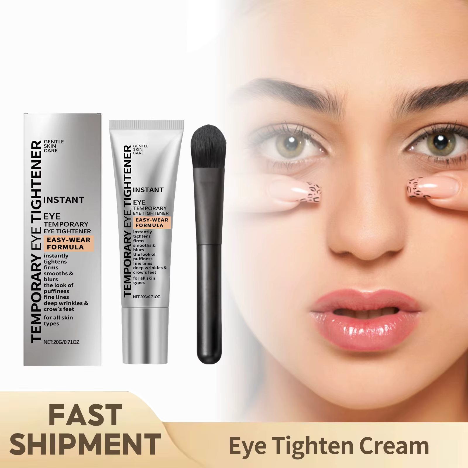 Crème raffermissante pour les yeux