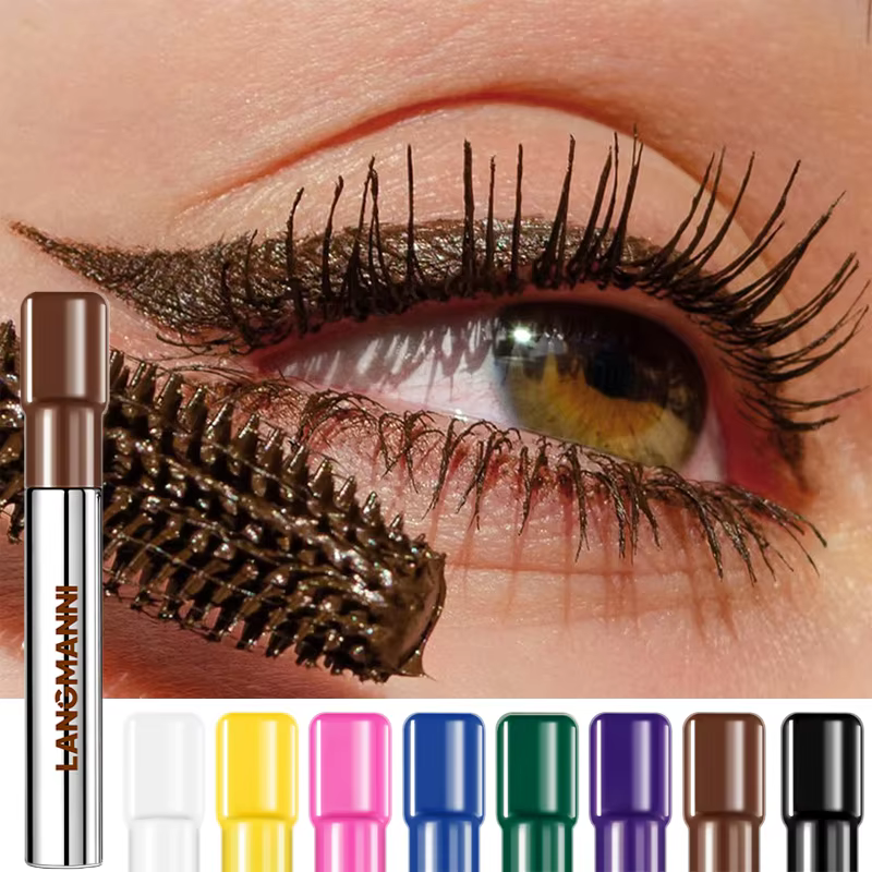 Mascara vert 8 couleurs