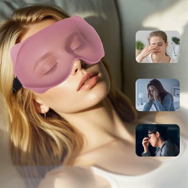 Masque oculaire 3D pour hommes et femmes