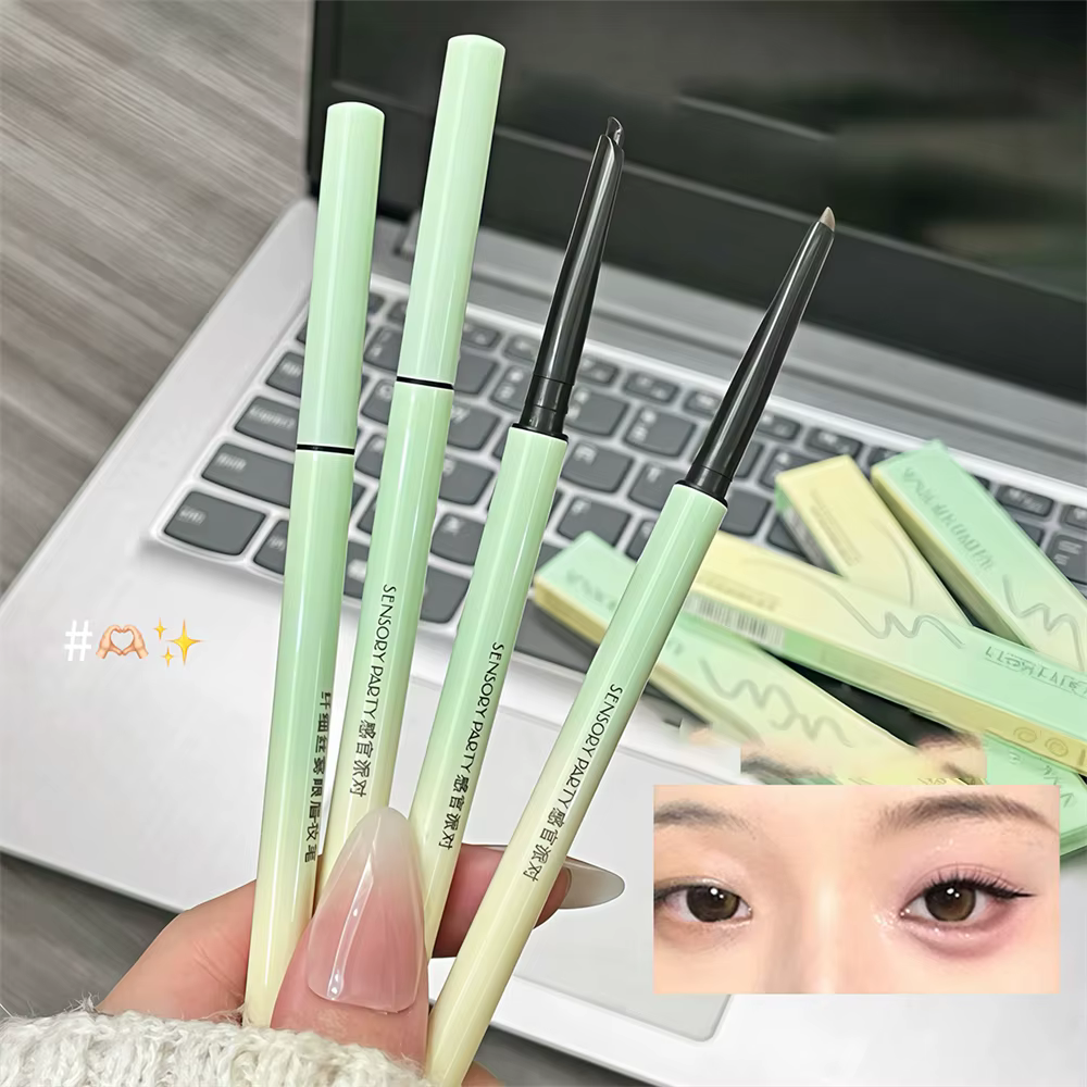 Crayon Eyeliner Blanc Mat Imperméable et Anti-Bavures