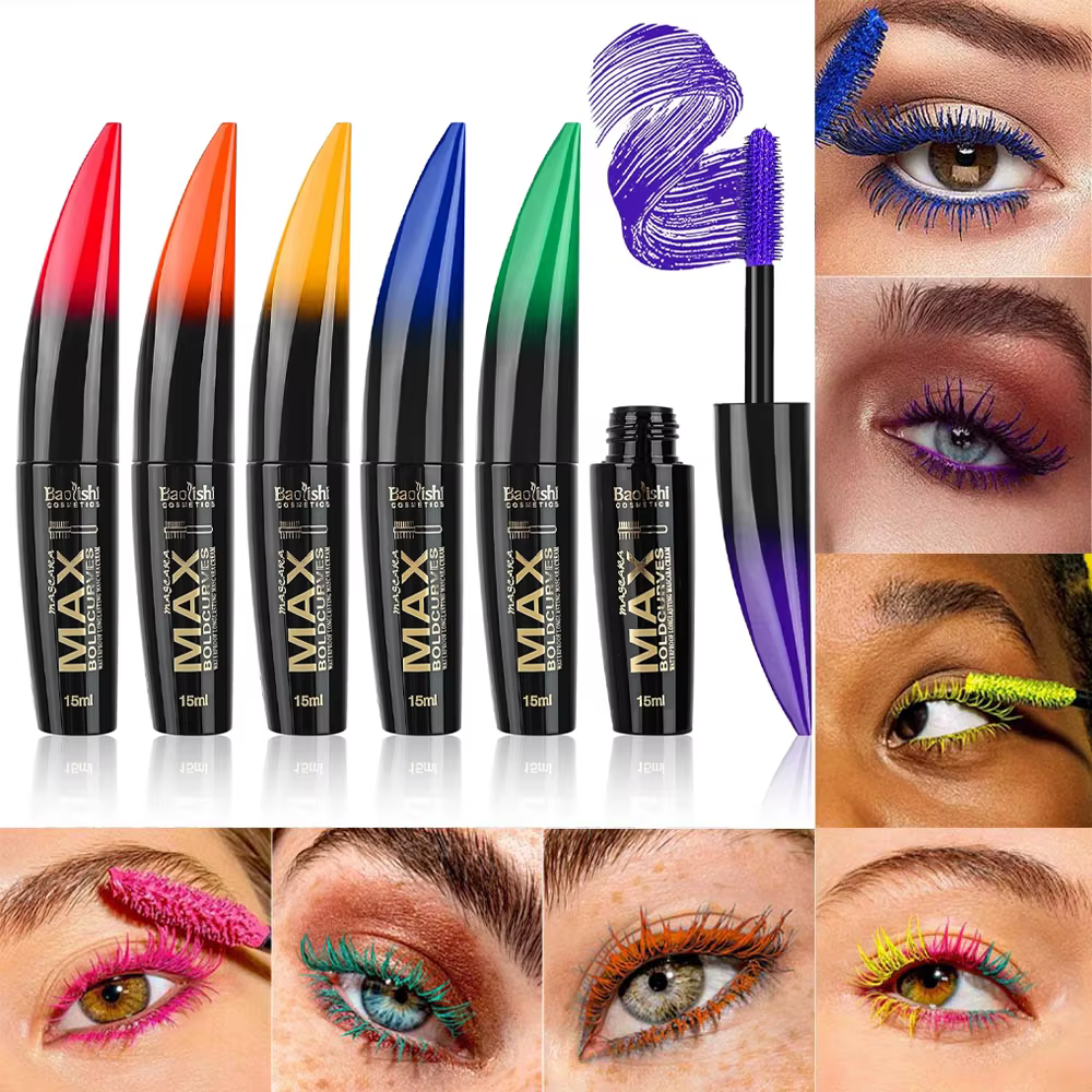 Mascara coloré imperméable