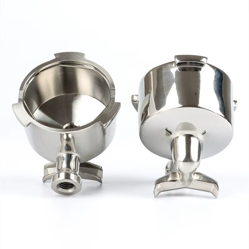 Porte-filtre sans fond pour Delonghi EC680 EC685, 51mm, double bec, avec 2 filtres standardisés, panier à café, accessoires pour machine à expresso