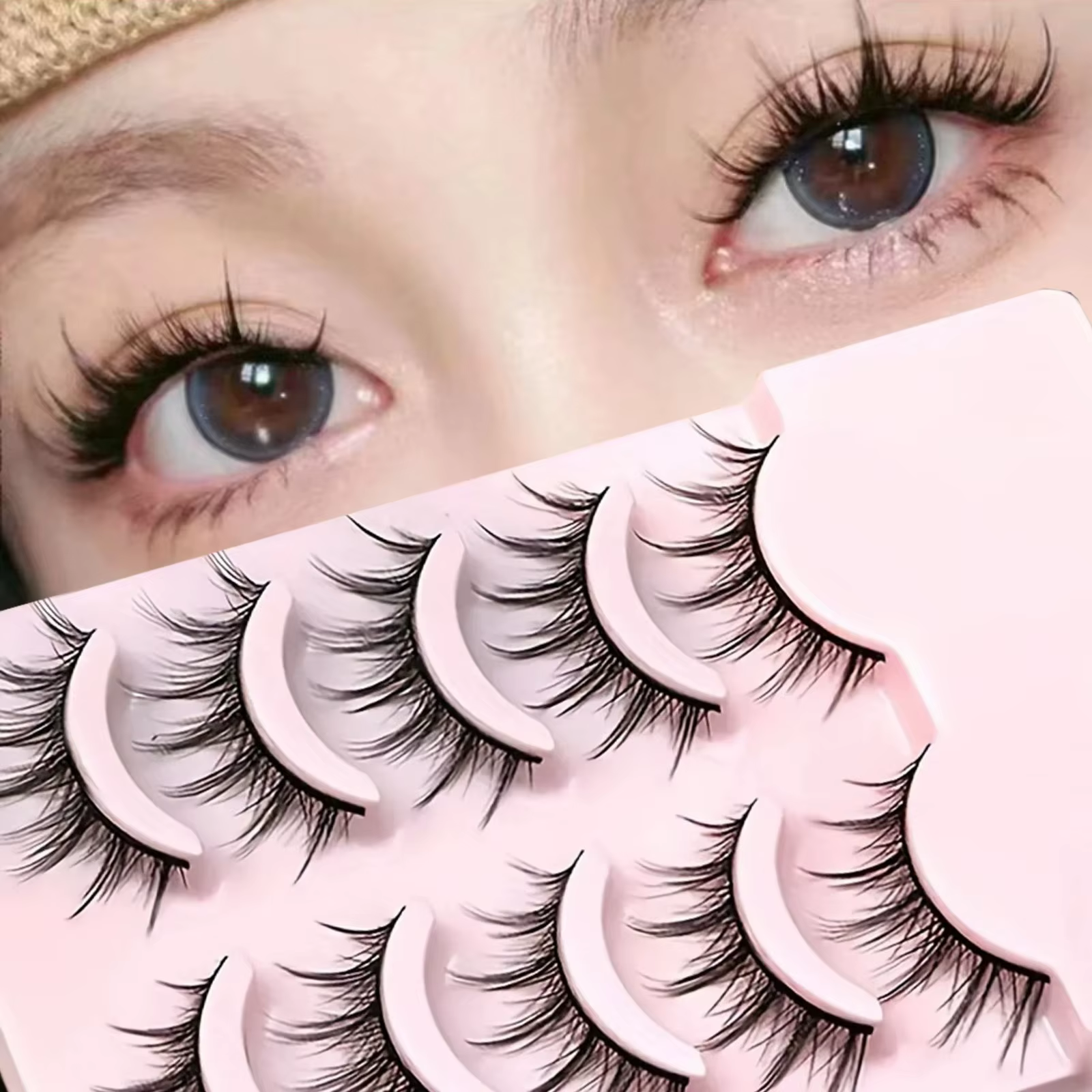 Jiefuxin faux cils Anime