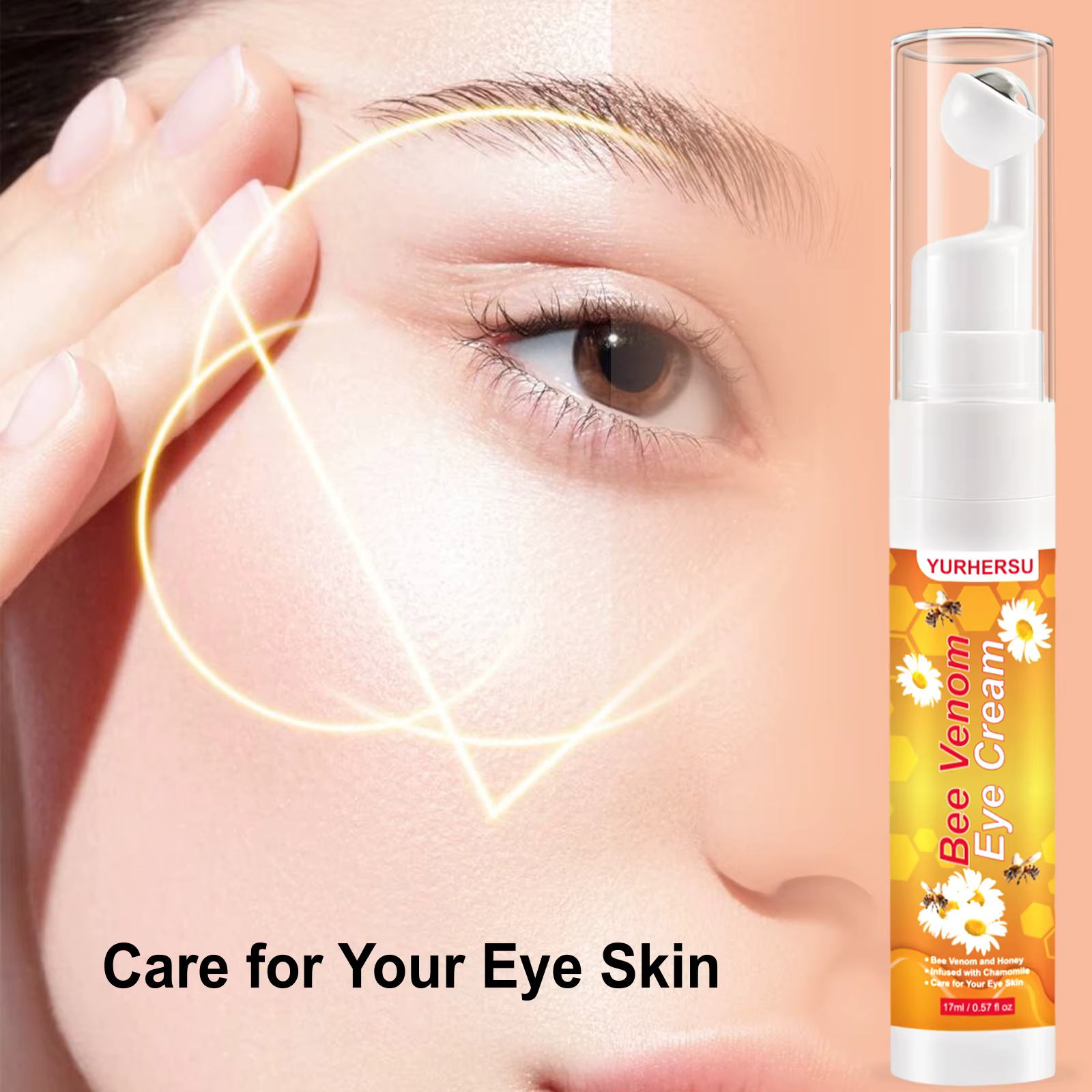 Bâton de crème pour les yeux au venin d'abeille
