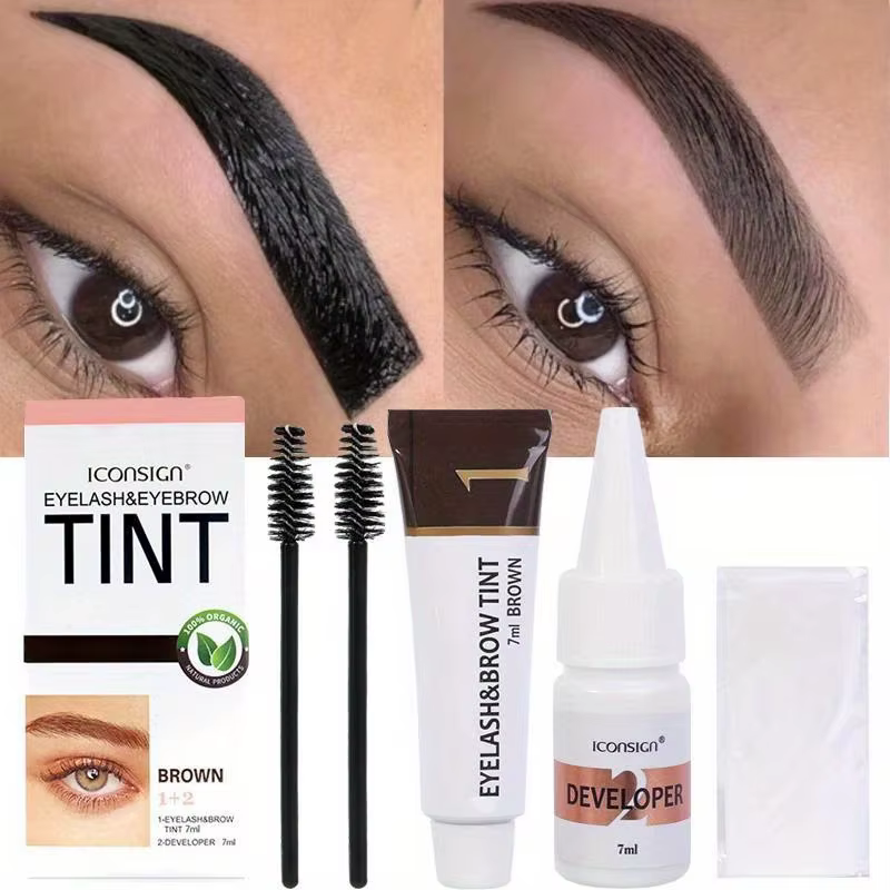 Kit de teinture des cils et des sourcils 2 en 1