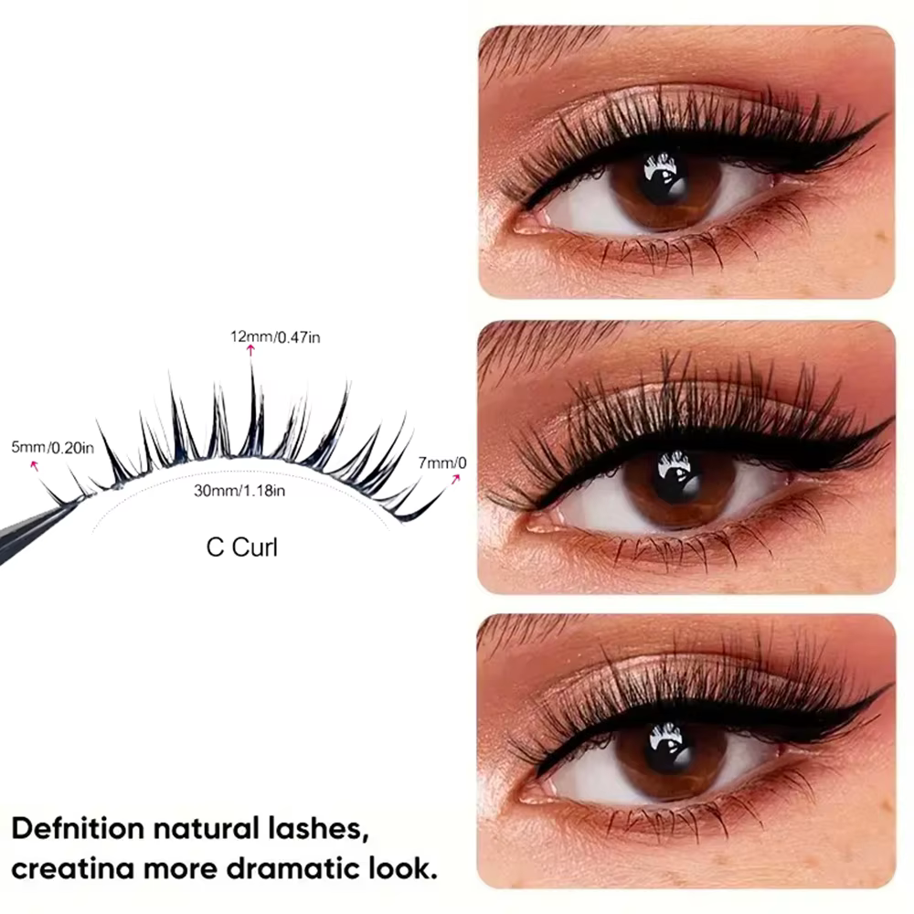 Faux cils 3D DIY Segment – Sans colle