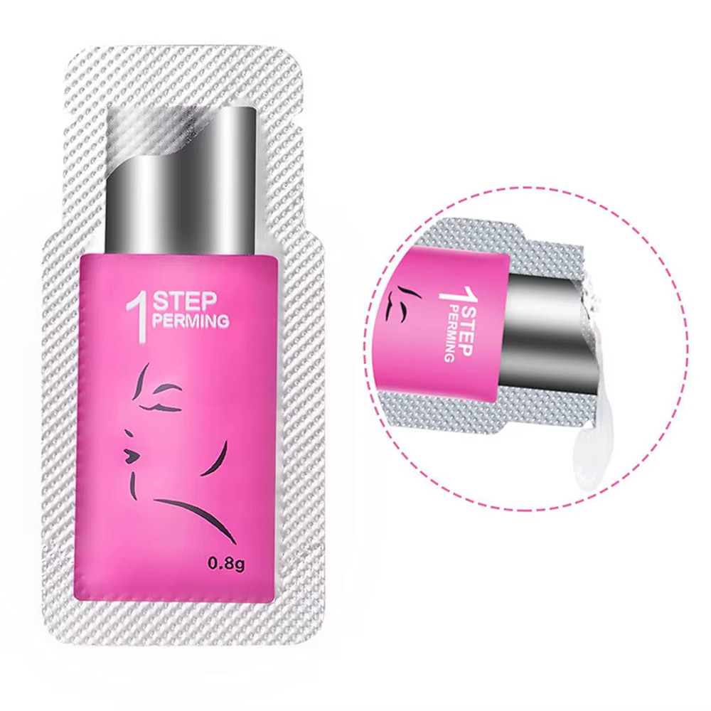 Libeauty 10/20/30 pièces 0.8 g/sac Sachet Kit de levage de cils Lotion de permanente