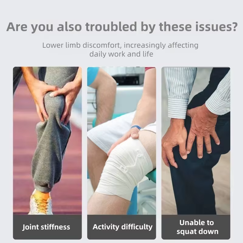 Appareil d'entraînement intelligent pour les membres inférieurs, dispositif de rééducation de la articulation du genou, équipement d'étirement pour la raideur des jambes