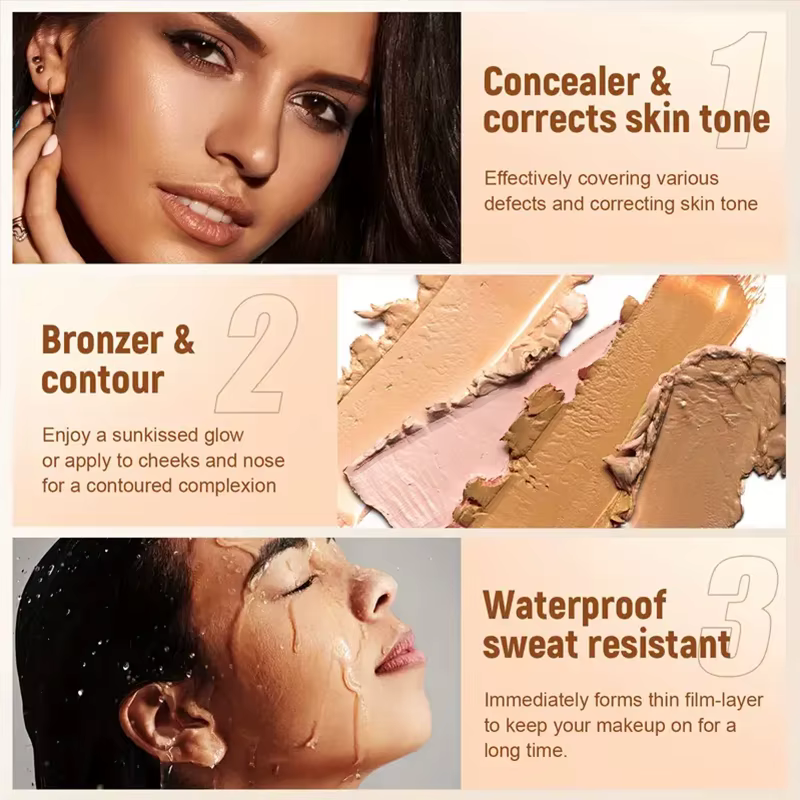 Palette anti-cernes 10 couleurs