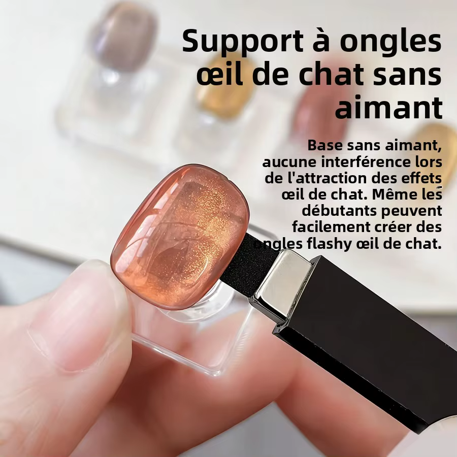 Plateau de Pratique Transparent en Acrylique pour Ongles