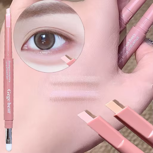 Crayon ombre mat double ton sous les yeux
