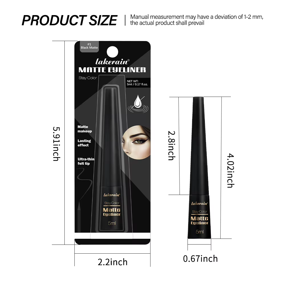 Stylo Eyeliner liquide mat 17H